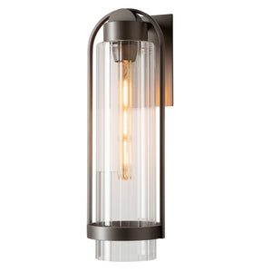Hubbardton Forge - 302556-SKT-77-ZM0742 - One Light Outdoor Wall Sconce - Alcove - Coastal Dark Smoke