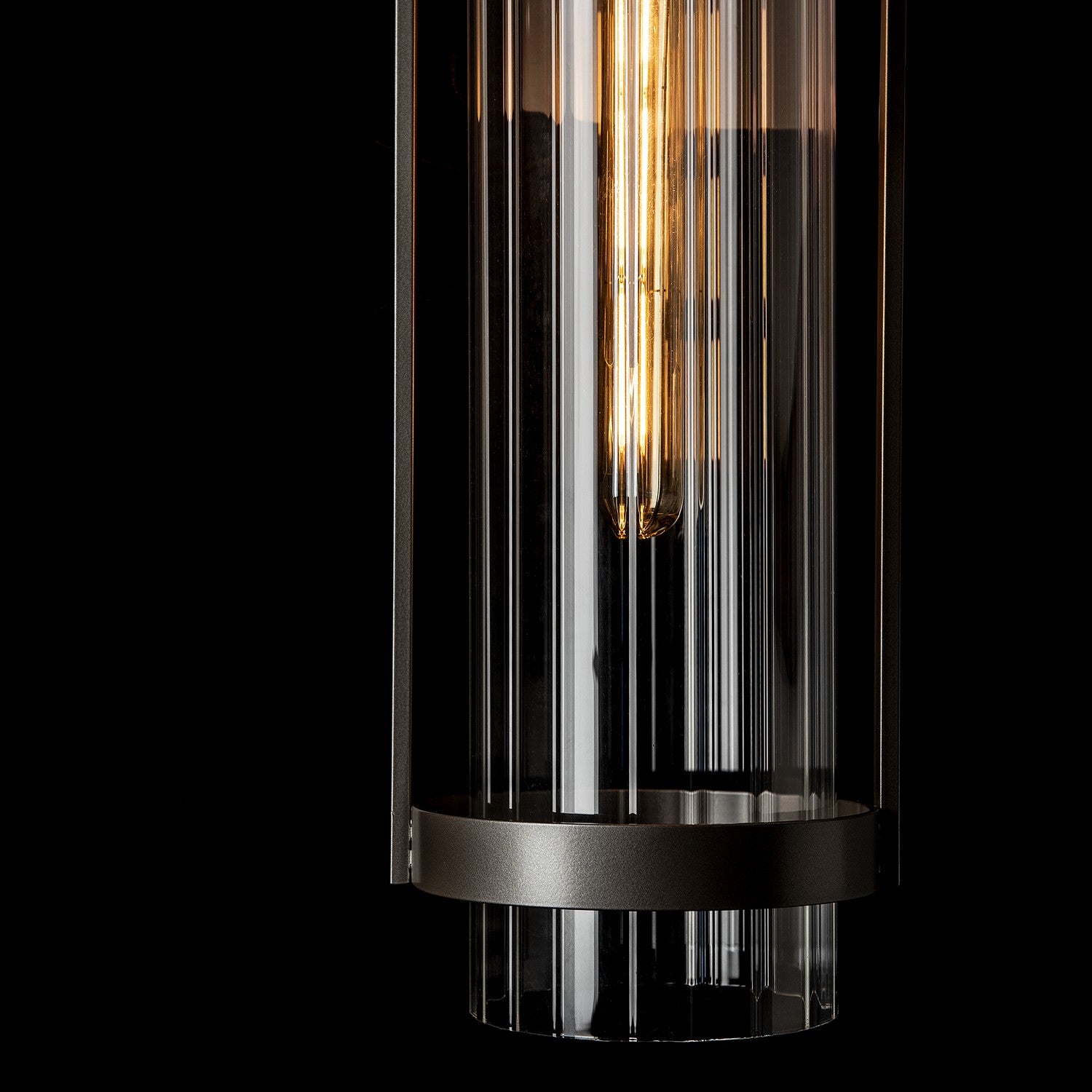 Hubbardton Forge - 302556-SKT-77-ZM0742 - Alcove Medium Outdoor Sconce - Alcove - Coastal Dark Smoke