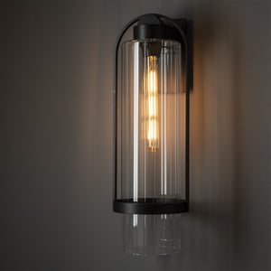Hubbardton Forge - 302557-SKT-80-ZM0743 - One Light Outdoor Wall Sconce - Alcove - Coastal Black