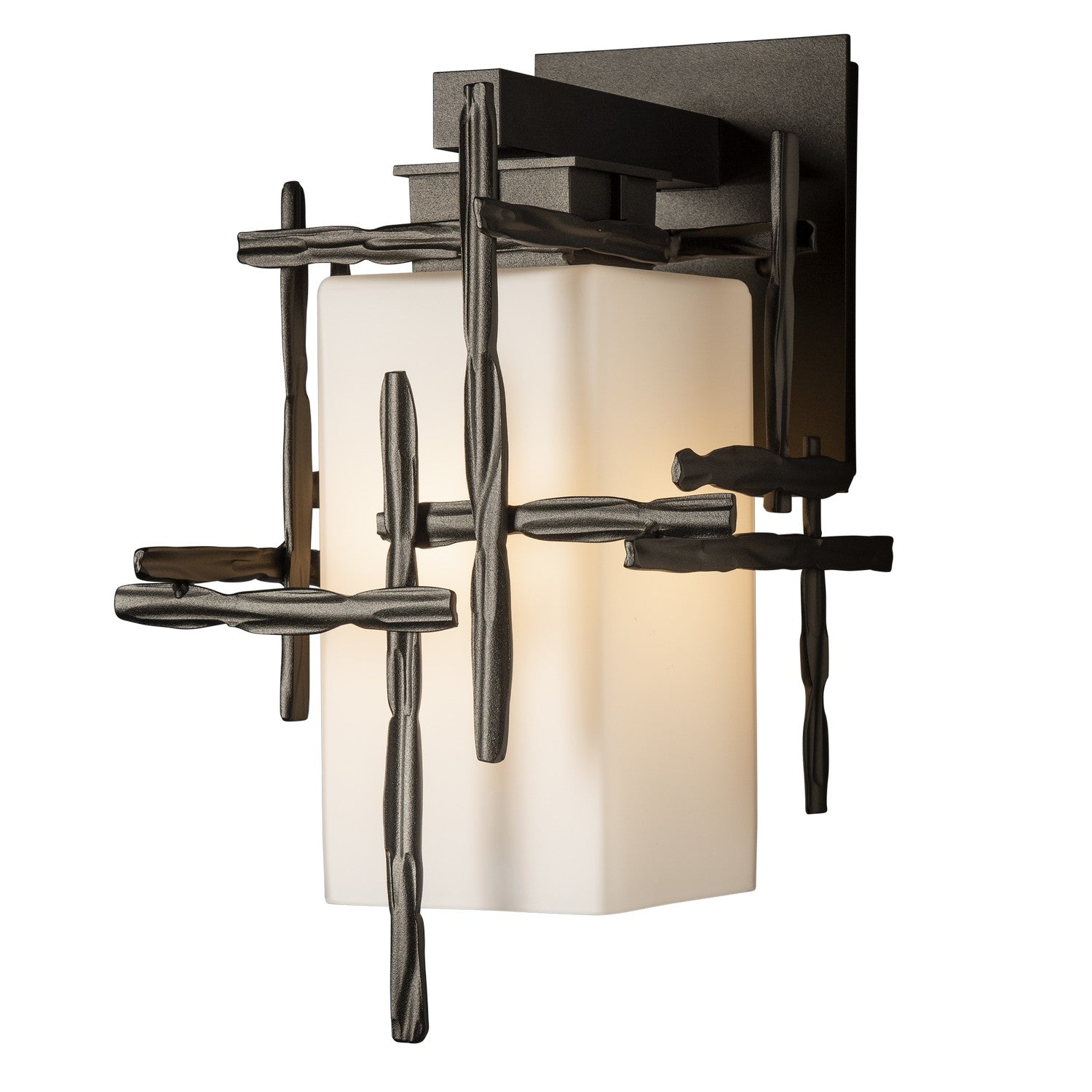 Hubbardton Forge - 302580-SKT-14-GG0111 - Tura Small Outdoor Sconce - Tura - Coastal Oil Rubbed Bronze