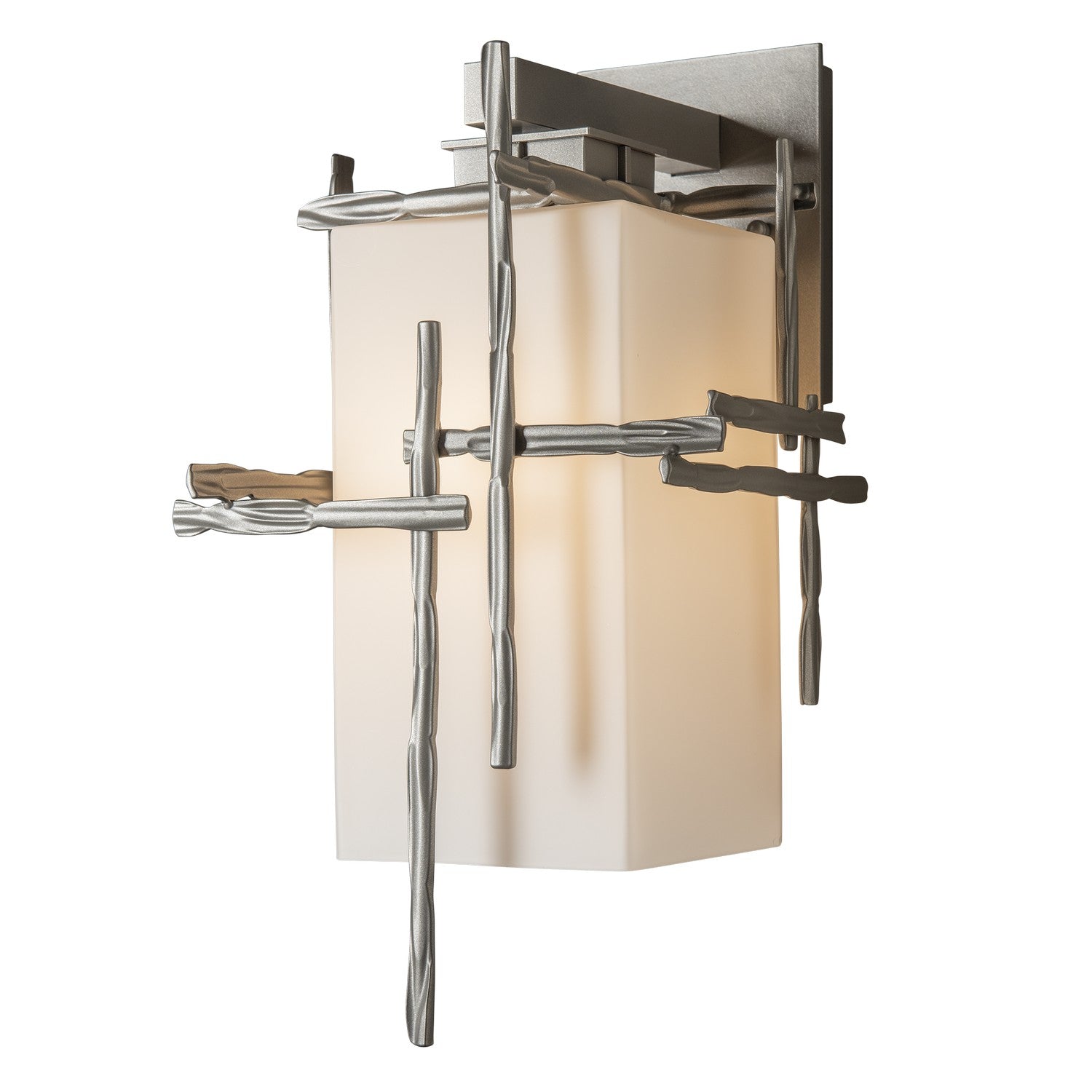 Hubbardton Forge - 302581-SKT-78-GG0093 - One Light Outdoor Wall Sconce - Tura - Coastal Burnished Steel