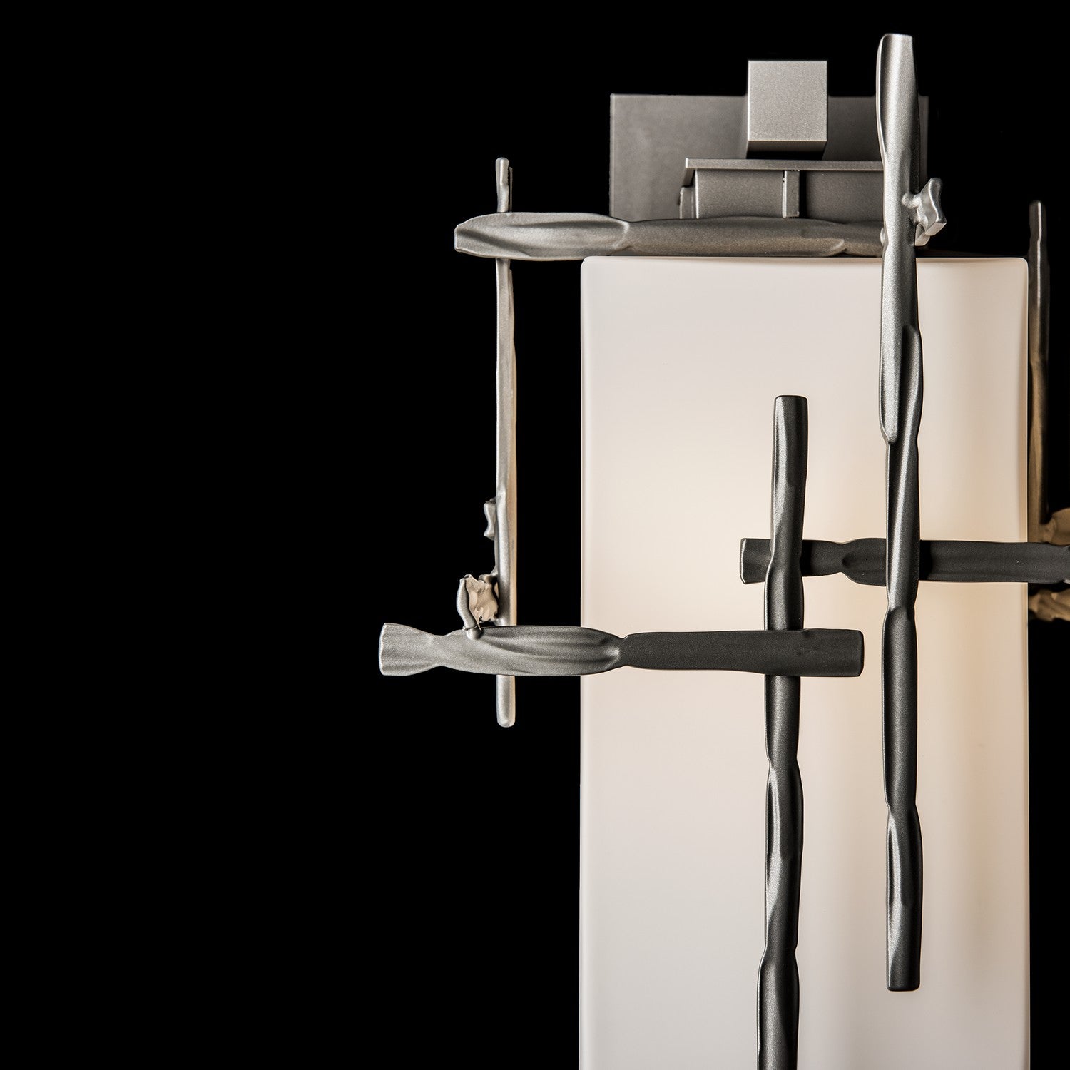 Hubbardton Forge - 302581-SKT-78-GG0093 - Tura Medium Outdoor Sconce - Tura - Coastal Burnished Steel