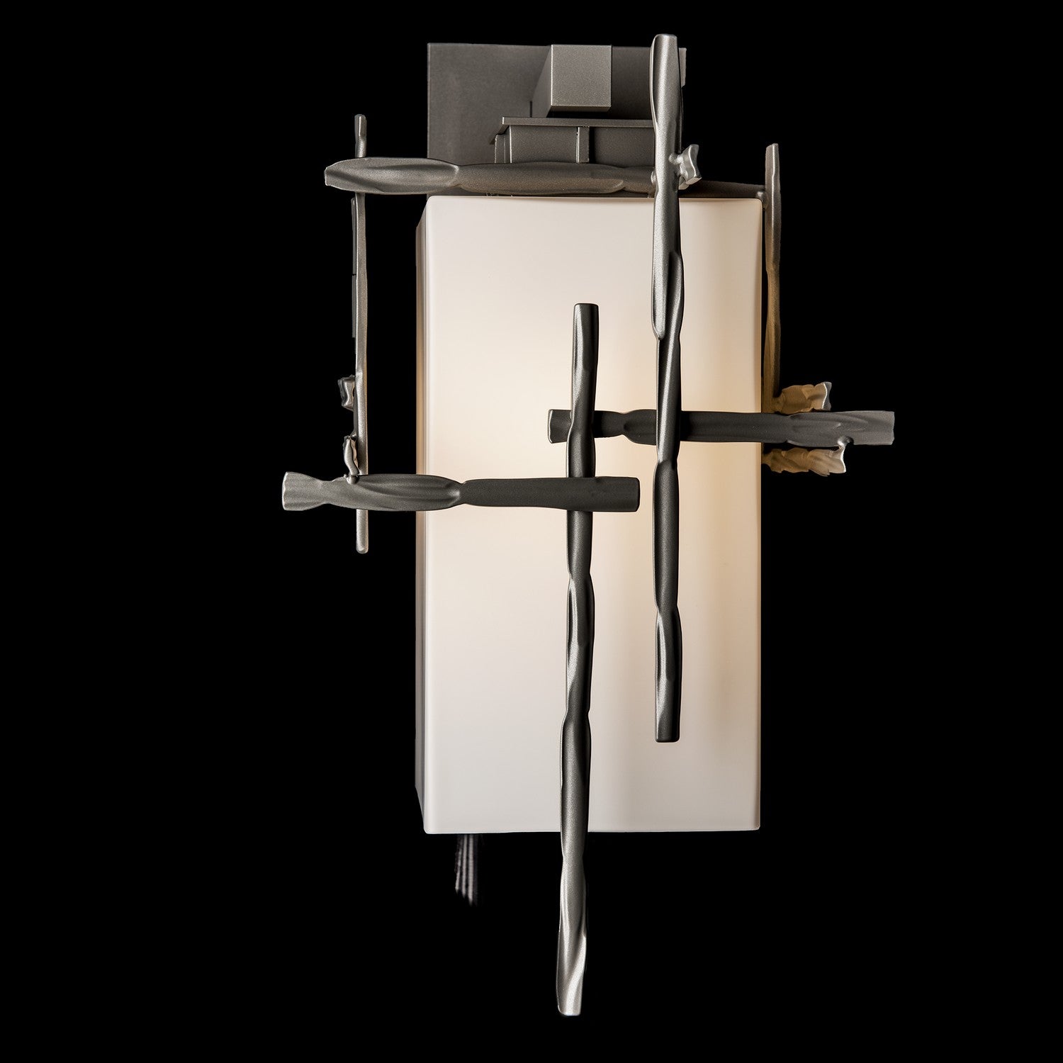 Hubbardton Forge - 302581-SKT-78-GG0093 - One Light Outdoor Wall Sconce - Tura - Coastal Burnished Steel