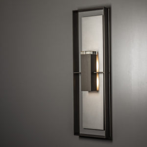 Hubbardton Forge - 302608-SKT-14-78-ZM0736 - Two Light Outdoor Wall Sconce - Shadow Box - Coastal Oil Rubbed Bronze