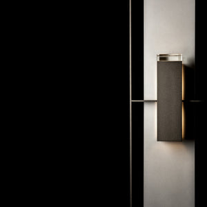 Hubbardton Forge - 302608-SKT-14-78-ZM0736 - Two Light Outdoor Wall Sconce - Shadow Box - Coastal Oil Rubbed Bronze