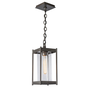 Hubbardton Forge - 362021-SKT-80-ZM0730 - One Light Outdoor Lantern - Cela - Coastal Black