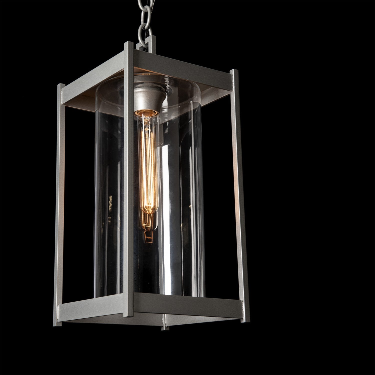 Hubbardton Forge - 362023-SKT-78-ZM0731 - Cela Large Outdoor Lantern - Cela - Coastal Burnished Steel