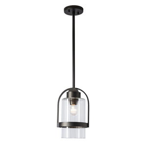 Hubbardton Forge - 362555-SKT-MULT-14-ZM0744 - One Light Outdoor Pendant - Alcove - Coastal Oil Rubbed Bronze
