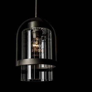 Hubbardton Forge - 362555-SKT-MULT-14-ZM0744 - One Light Outdoor Pendant - Alcove - Coastal Oil Rubbed Bronze