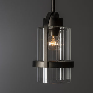 Hubbardton Forge - 362555-SKT-MULT-14-ZM0744 - One Light Outdoor Pendant - Alcove - Coastal Oil Rubbed Bronze