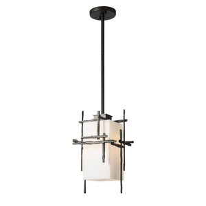 Hubbardton Forge - 363015-SKT-MULT-14-GG0093 - One Light Outdoor Pendant - Tura - Coastal Oil Rubbed Bronze