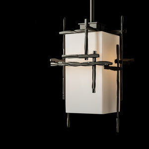 Hubbardton Forge - 363015-SKT-MULT-14-GG0093 - One Light Outdoor Pendant - Tura - Coastal Oil Rubbed Bronze