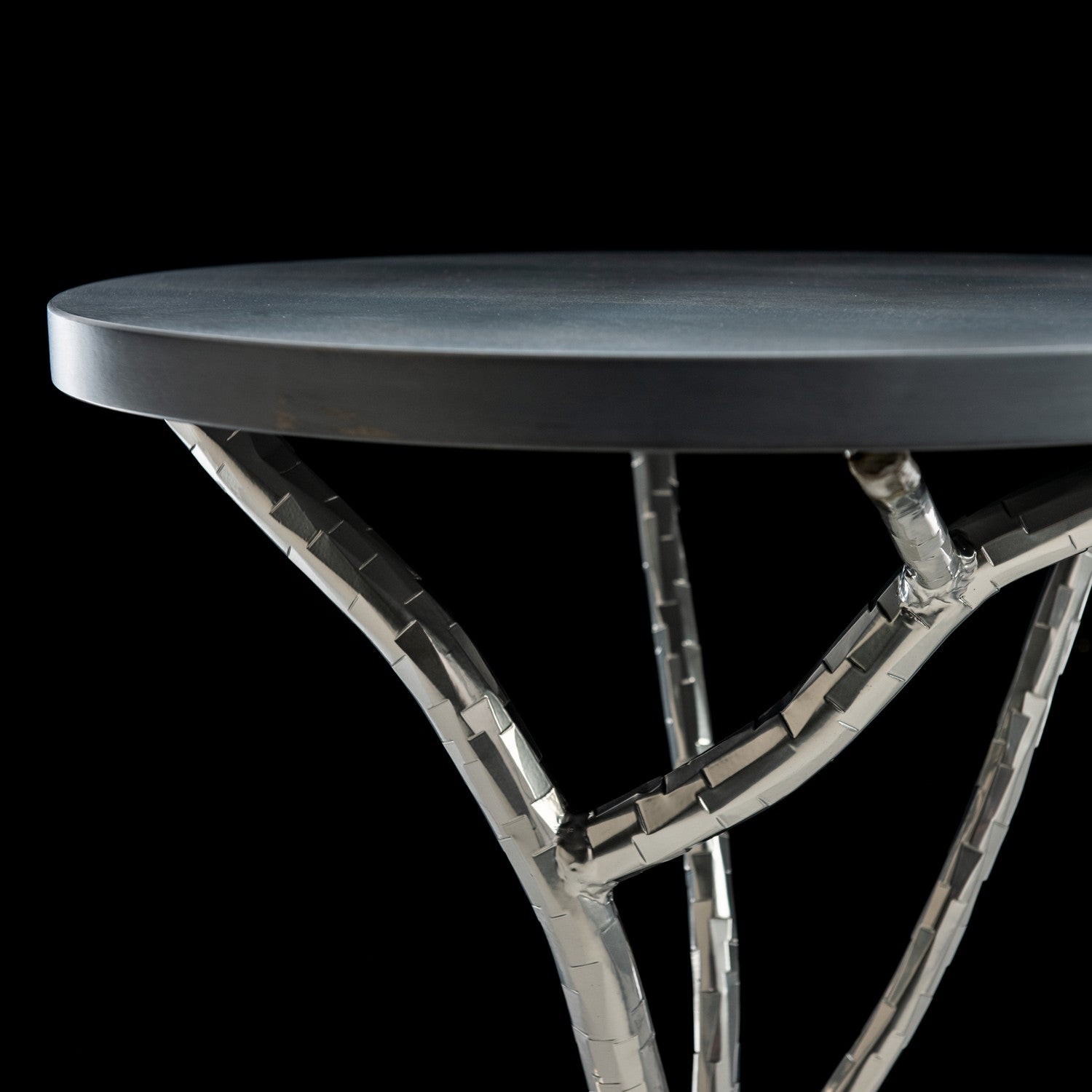 Hubbardton Forge - 750111-85-M2 - Brindille Wood Top Accent Table - Brindille - Sterling