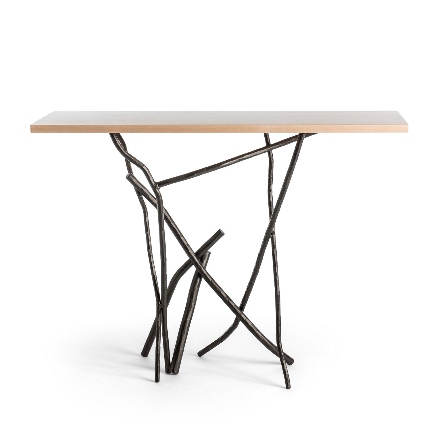 Hubbardton Forge - 750113-07-M1 - Brindille Wood Top Console Table - Brindille - Dark Smoke