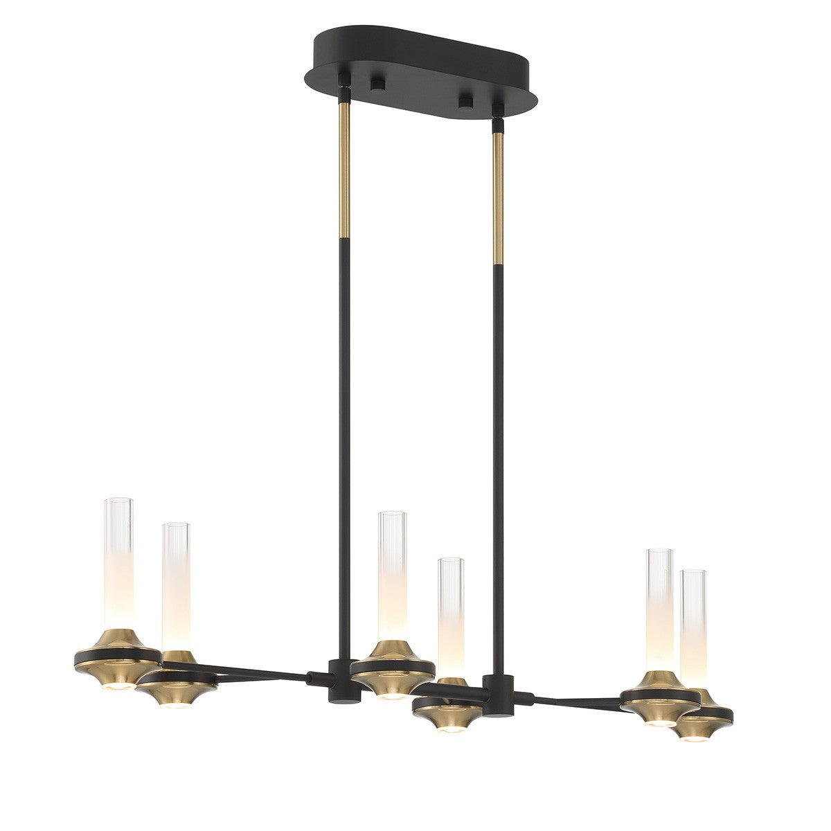 Eurofase - 45713-019 - TORCIA-CHD-6LT-31IN-BK-WH - TORCIA - Black
