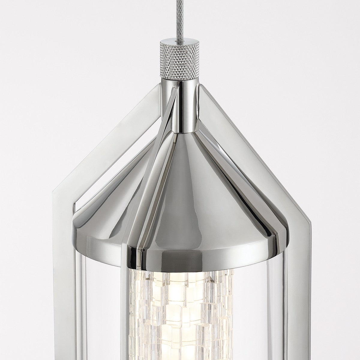 Eurofase - 45716-010 - ESPADA-PEN-20IN-PN-CL - ESPADA - Polished Nickel