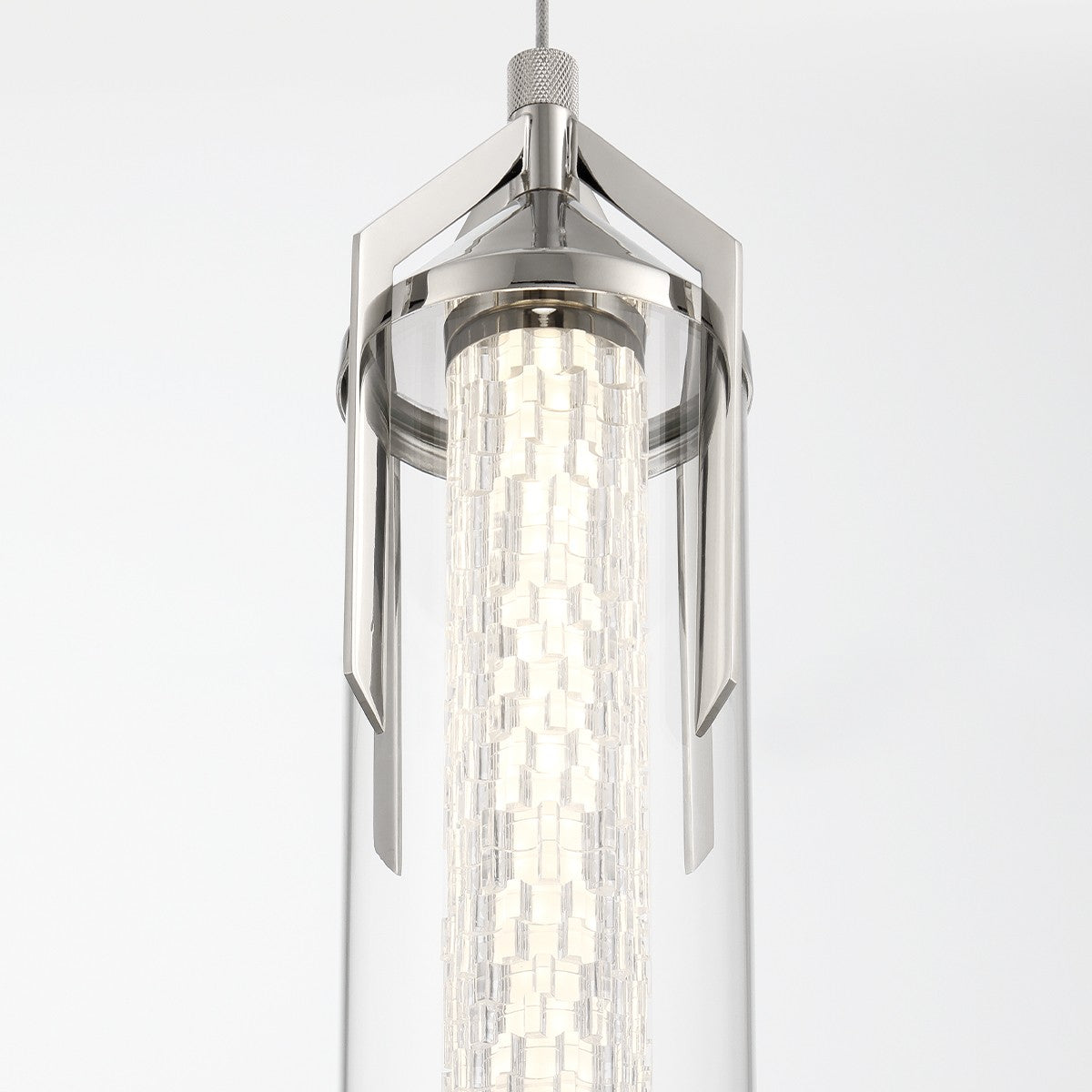 Eurofase - 45716-010 - ESPADA-PEN-20IN-PN-CL - ESPADA - Polished Nickel