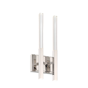 Eurofase - 46426-024 - BENICIO-WSC-2LT-18IN-PN-CL - BENICIO - Polished Nickel