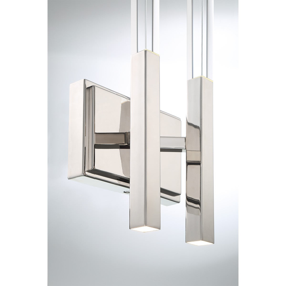 Eurofase - 46426-024 - BENICIO-WSC-2LT-18IN-PN-CL - BENICIO - Polished Nickel