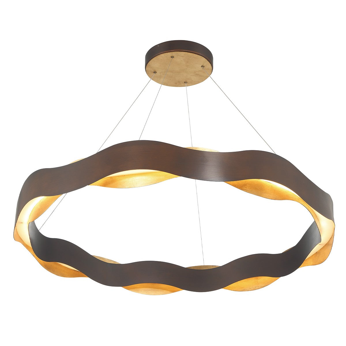 Eurofase - 46462-015 - LED Chandelier - Vaughan - Bronze and Gold