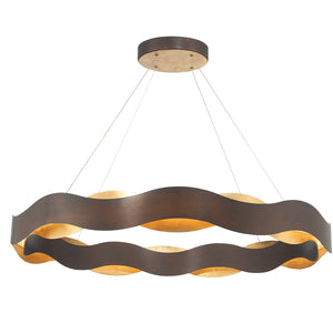 Eurofase - 46462-015 - LED Chandelier - Vaughan - Bronze and Gold