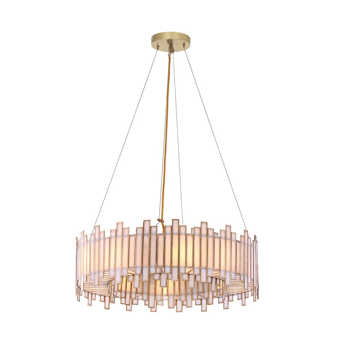 Eurofase - 46469-014 - 12 Light Chandelier - Belmont - Brass