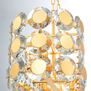 Eurofase - 44287-020 - PERRENE-CHD-8LT-40IN-GD-CL - PERRENE - Gold