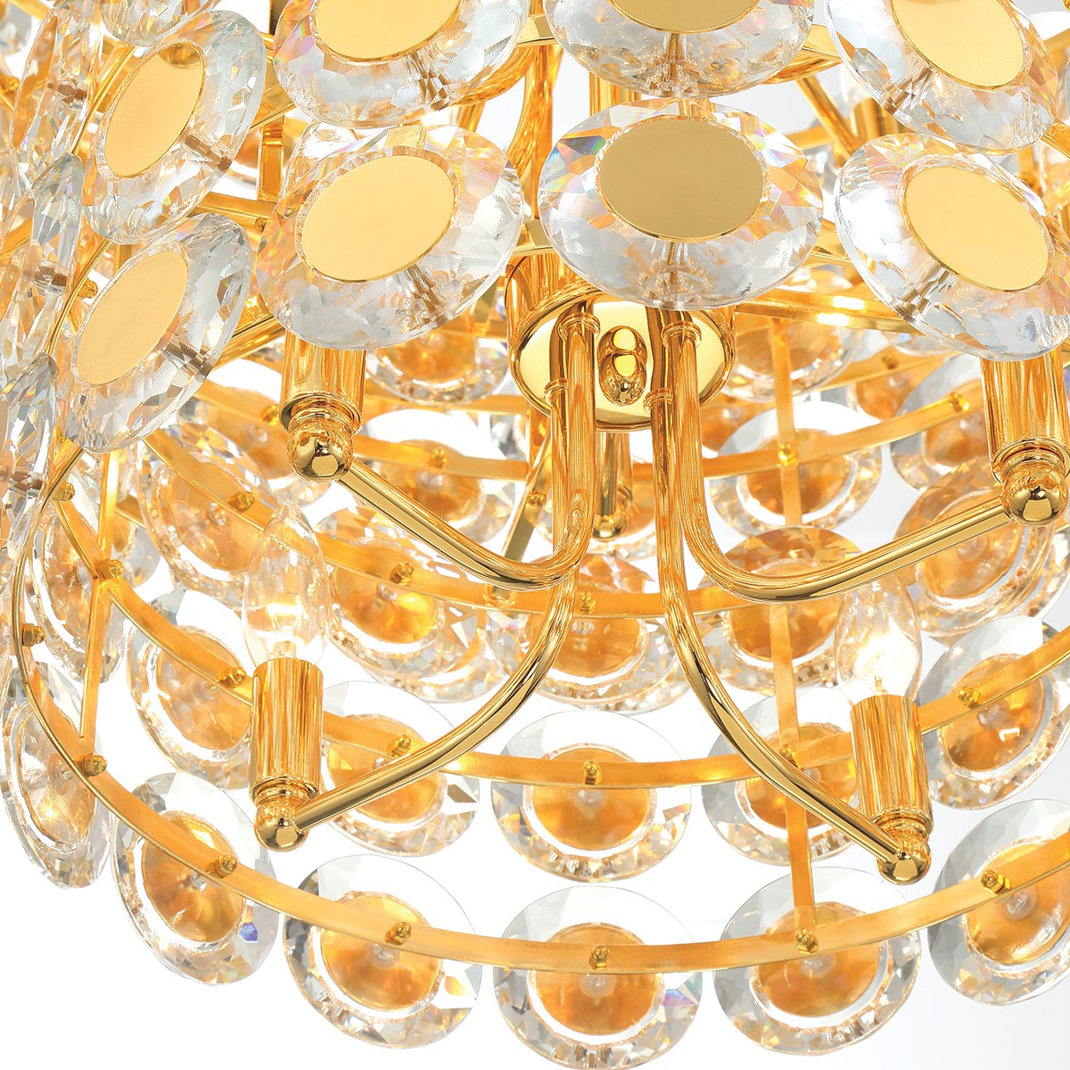 Eurofase - 44289-028 - PERRENE-CHD-24LT-45IN-GD-CL - PERRENE - Gold
