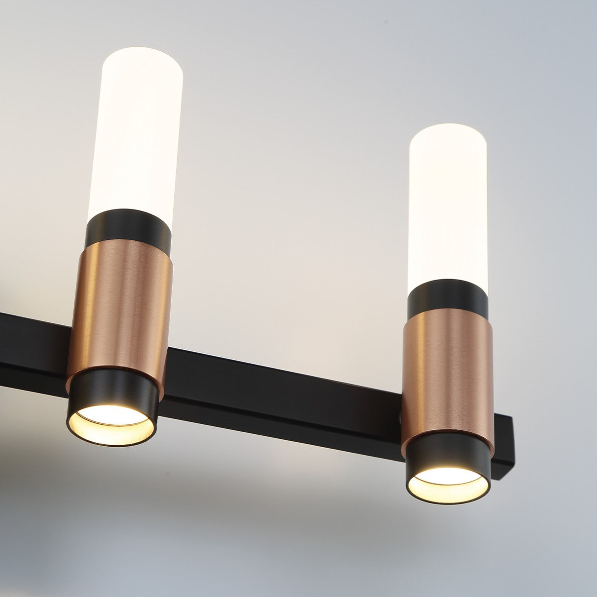 Eurofase - 45236-013 - ALBANY-VAN-5LT-BRBM-WH - ALBANY - Brass-Black