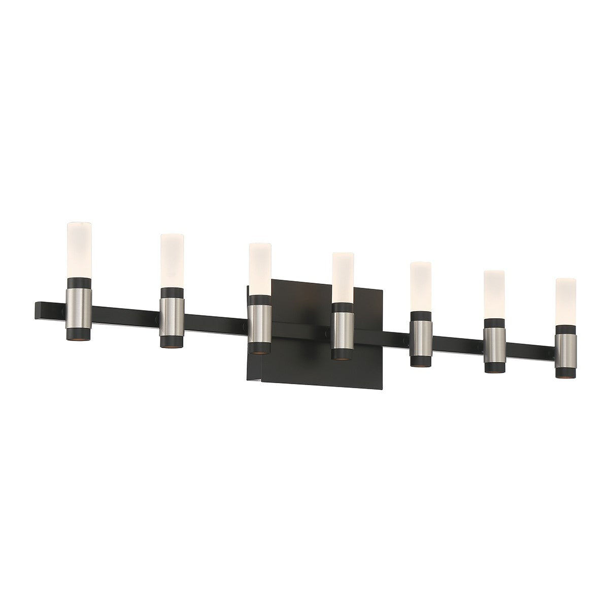 Eurofase - 45238-021 - ALBANY-VAN-7LT-SBM-WH - ALBANY - Silver-Black
