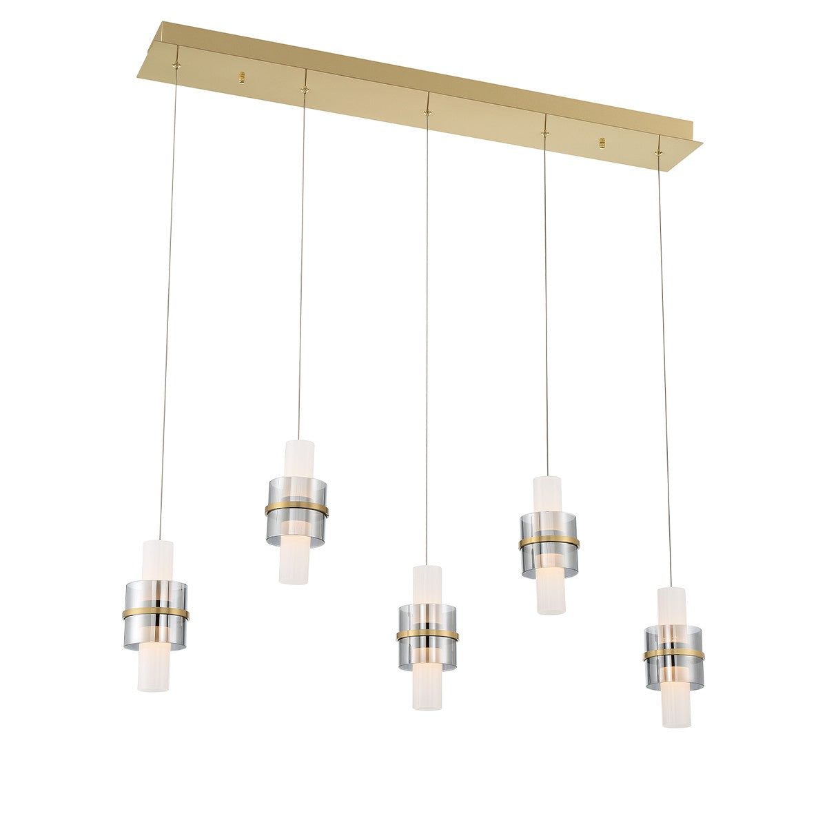 Eurofase - 45595-011 - ROLA-CHD-5LT-42IN-GD-WH - ROLA - Gold
