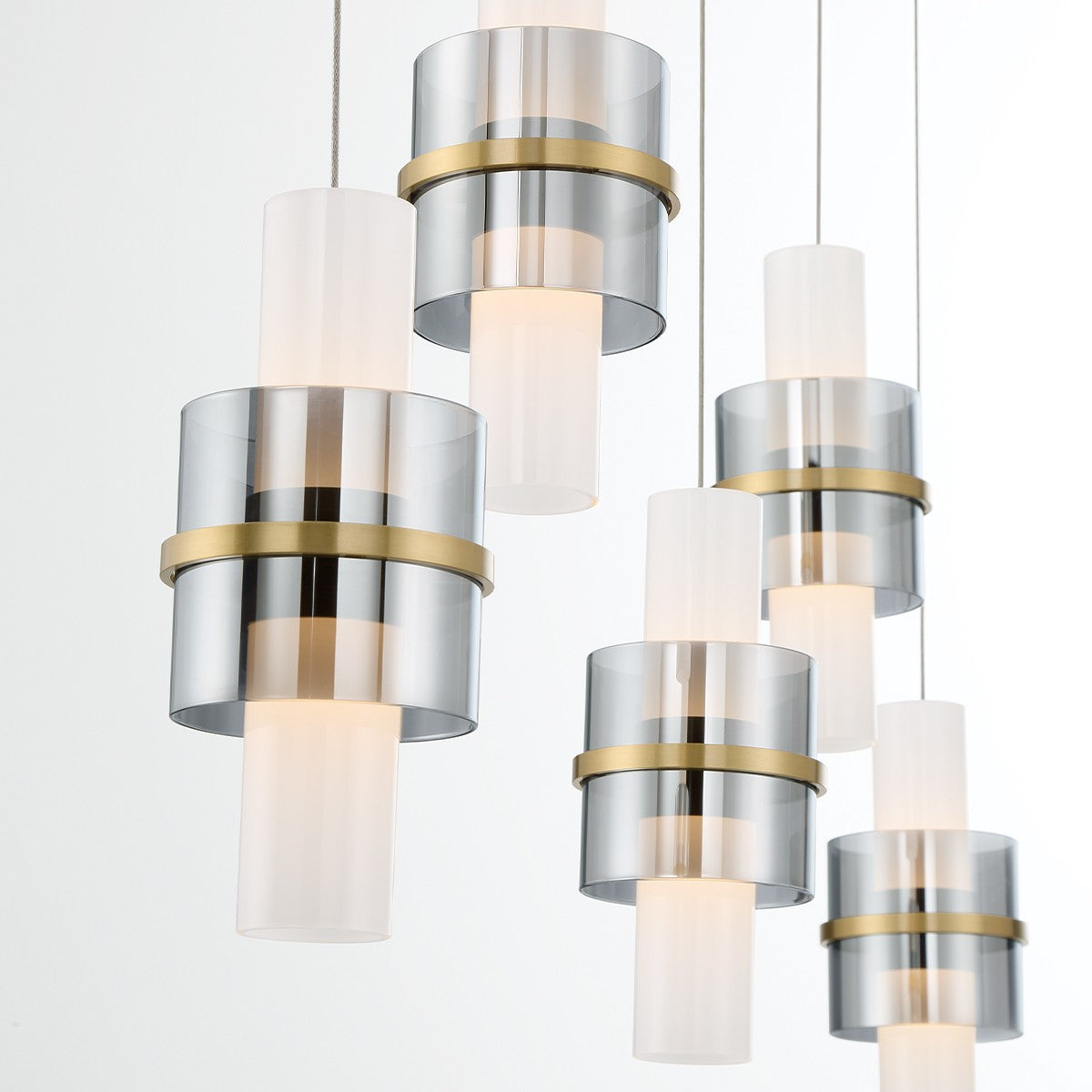 Eurofase - 45595-011 - ROLA-CHD-5LT-42IN-GD-WH - ROLA - Gold