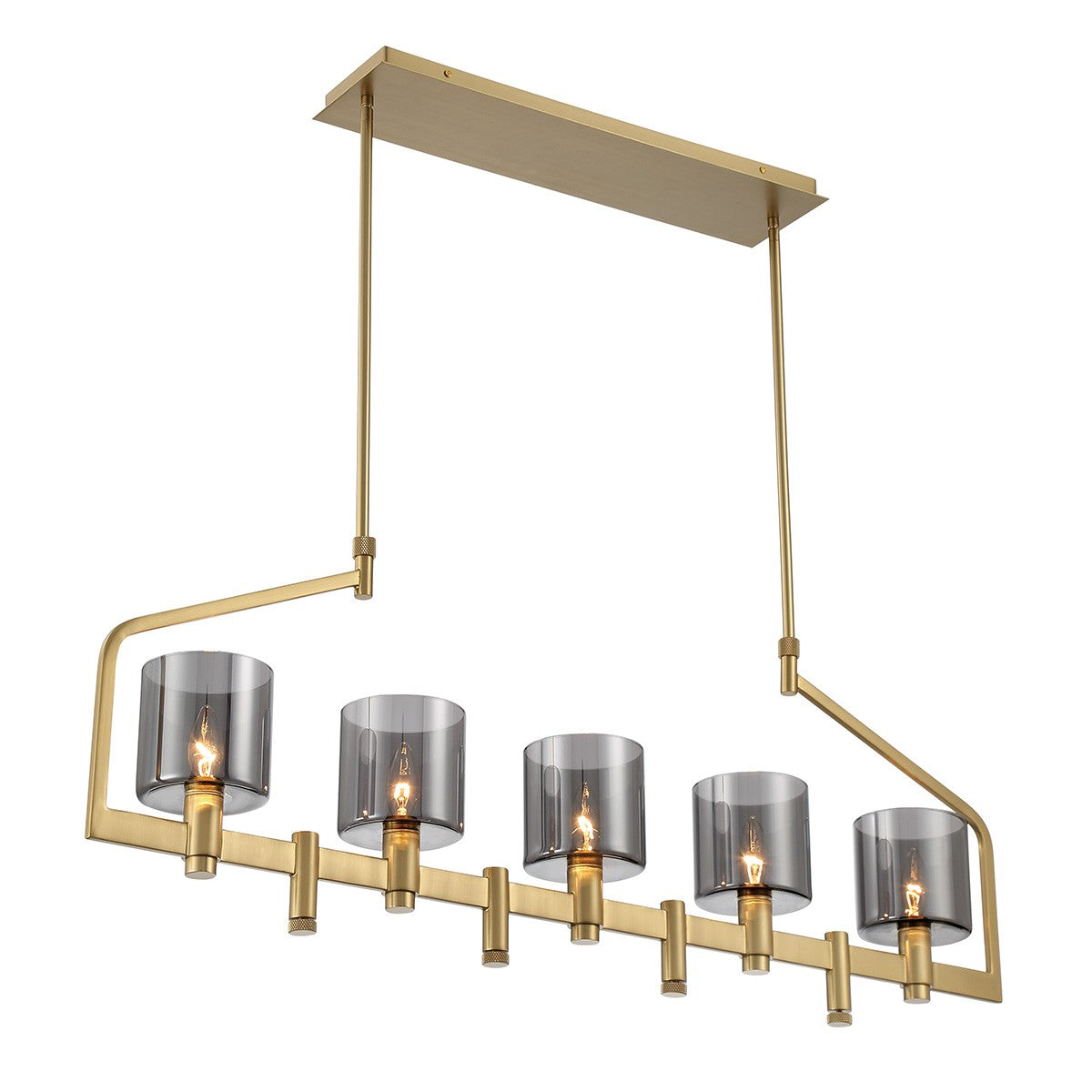 Eurofase - 45652-011 - DECATO-CHD-5LT-42IN-GD-SK - DECATO - Gold