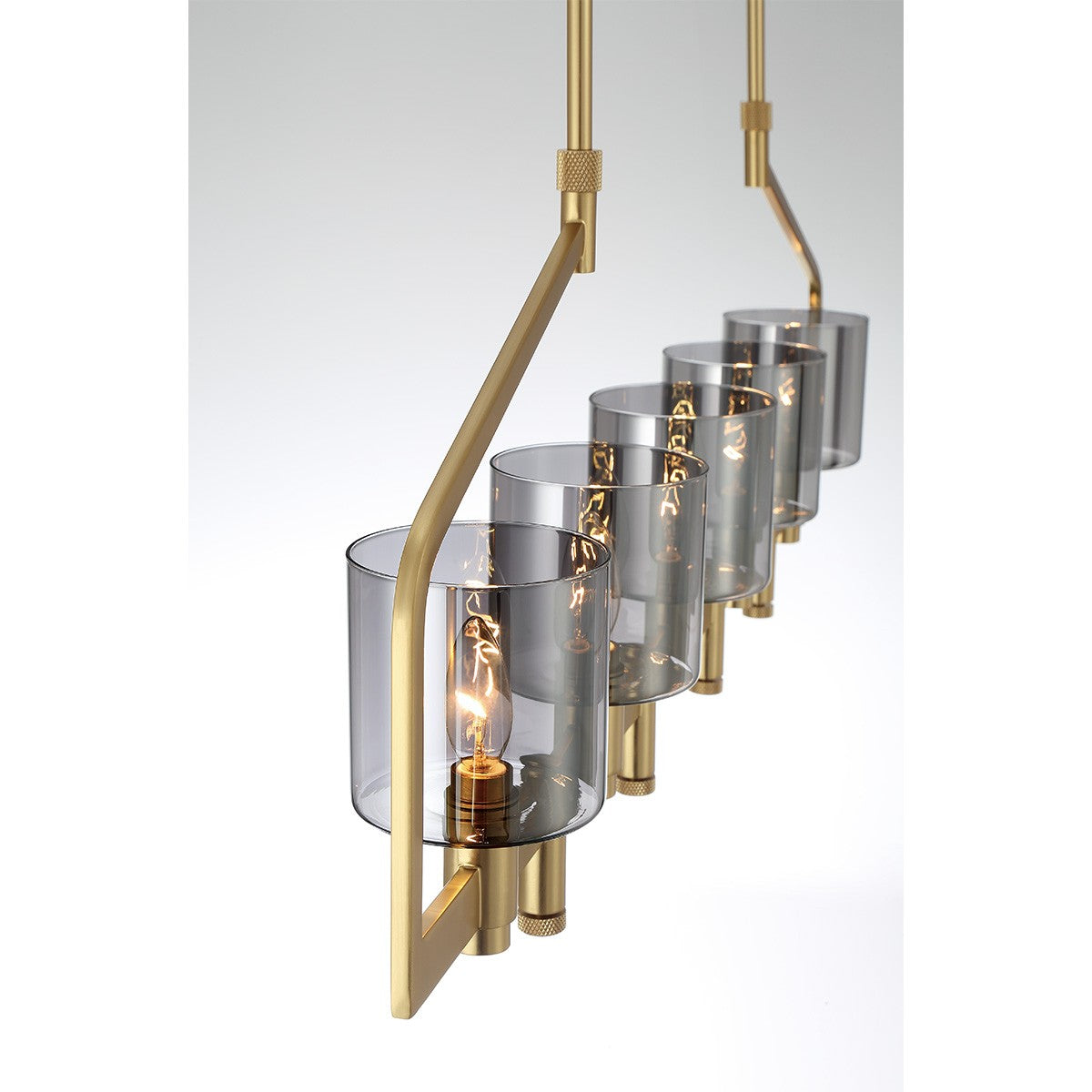 Eurofase - 45653-018 - DECATO-CHD-7LT-57IN-GD-SK - DECATO - Gold