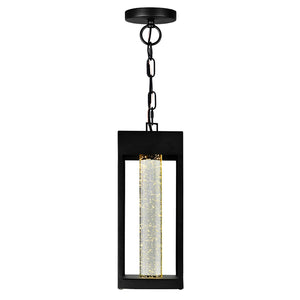 CWI Lighting - 1696P5-1-101 - LED Outdoor Hanging Lantern - Rochester - Black