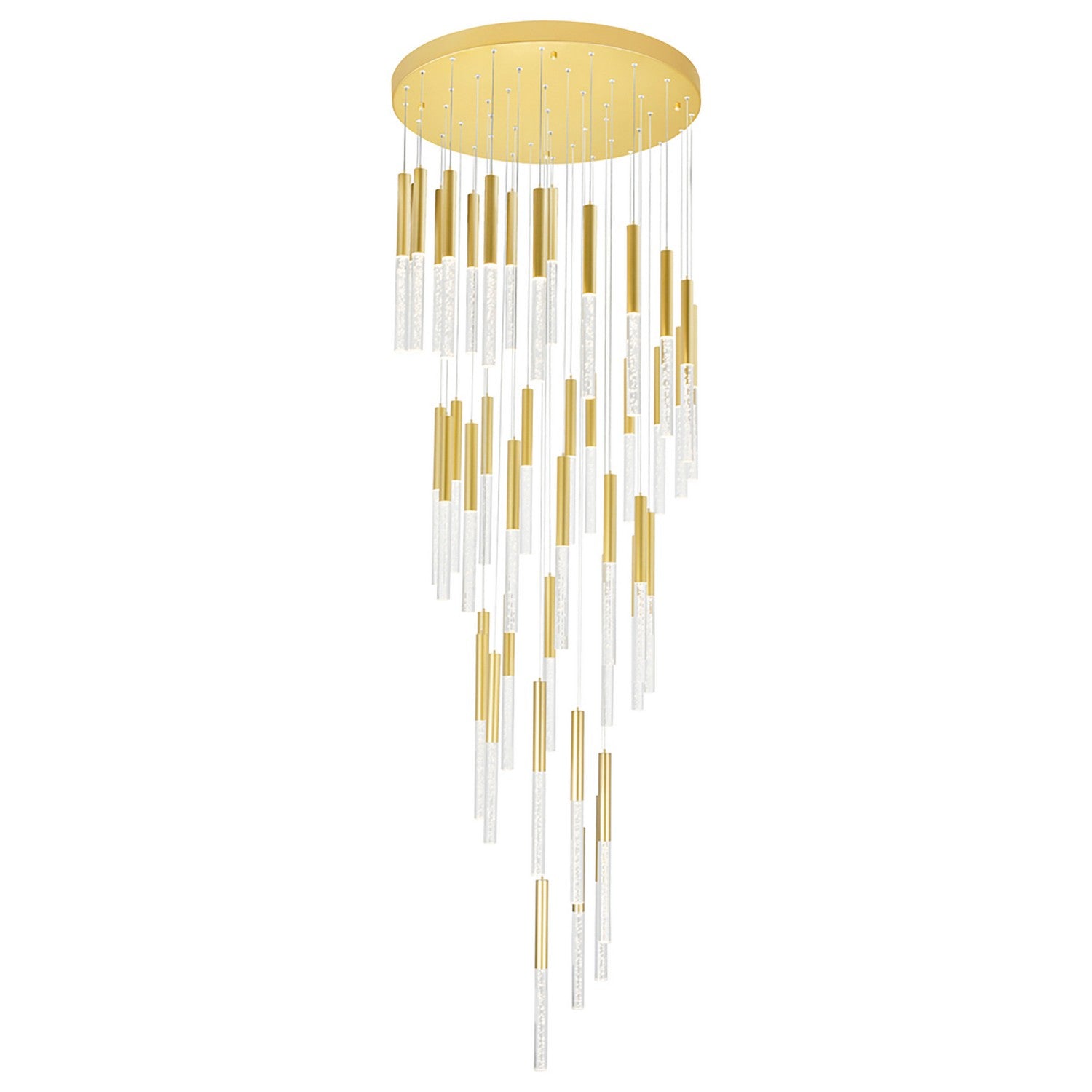 CWI Lighting - 1703P32-45-602 - LED Chandelier - Dragonswatch - Satin Gold