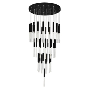 CWI Lighting - 1703P32-45-101 - LED Chandelier - Dragonswatch - Black