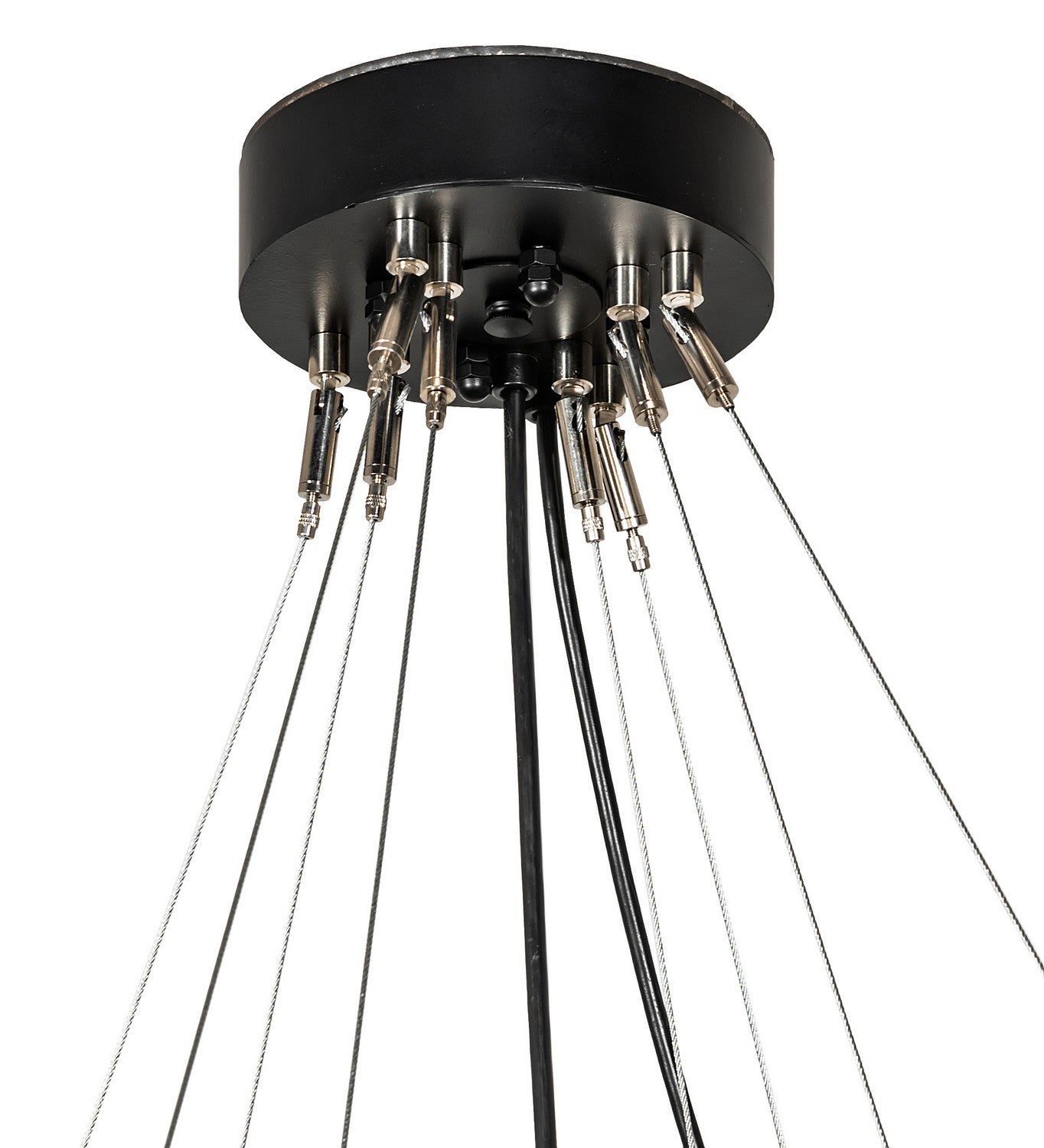 Meyda Tiffany - 257077 - LED Chandelier - Bola - Solar Black