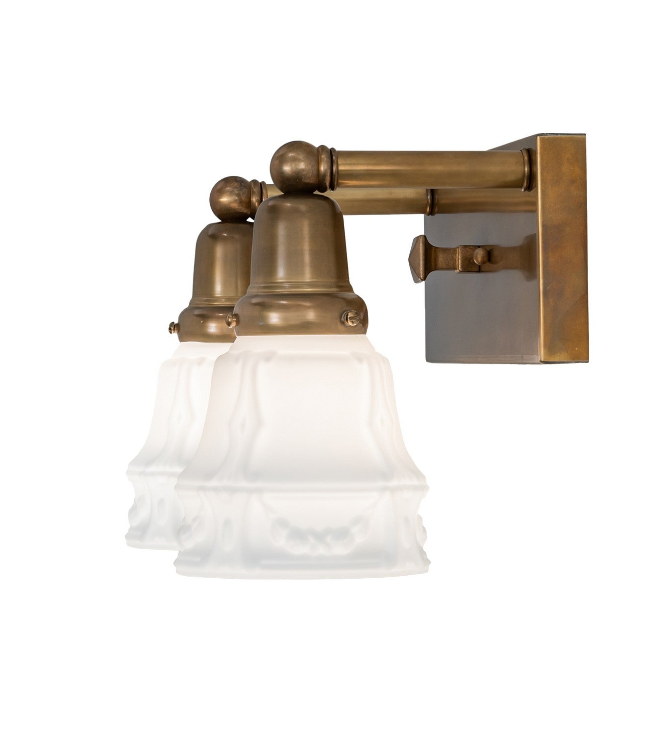 Meyda Tiffany - 257231 - Two Light Wall Sconce - Revival Garland - Brass