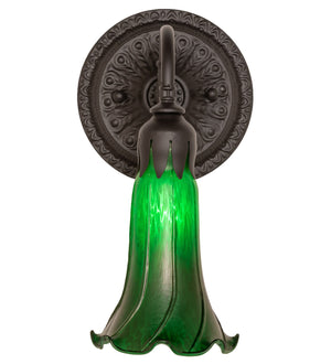 Meyda Tiffany - 260475 - One Light Wall Sconce - Green - Oil Rubbed Bronze