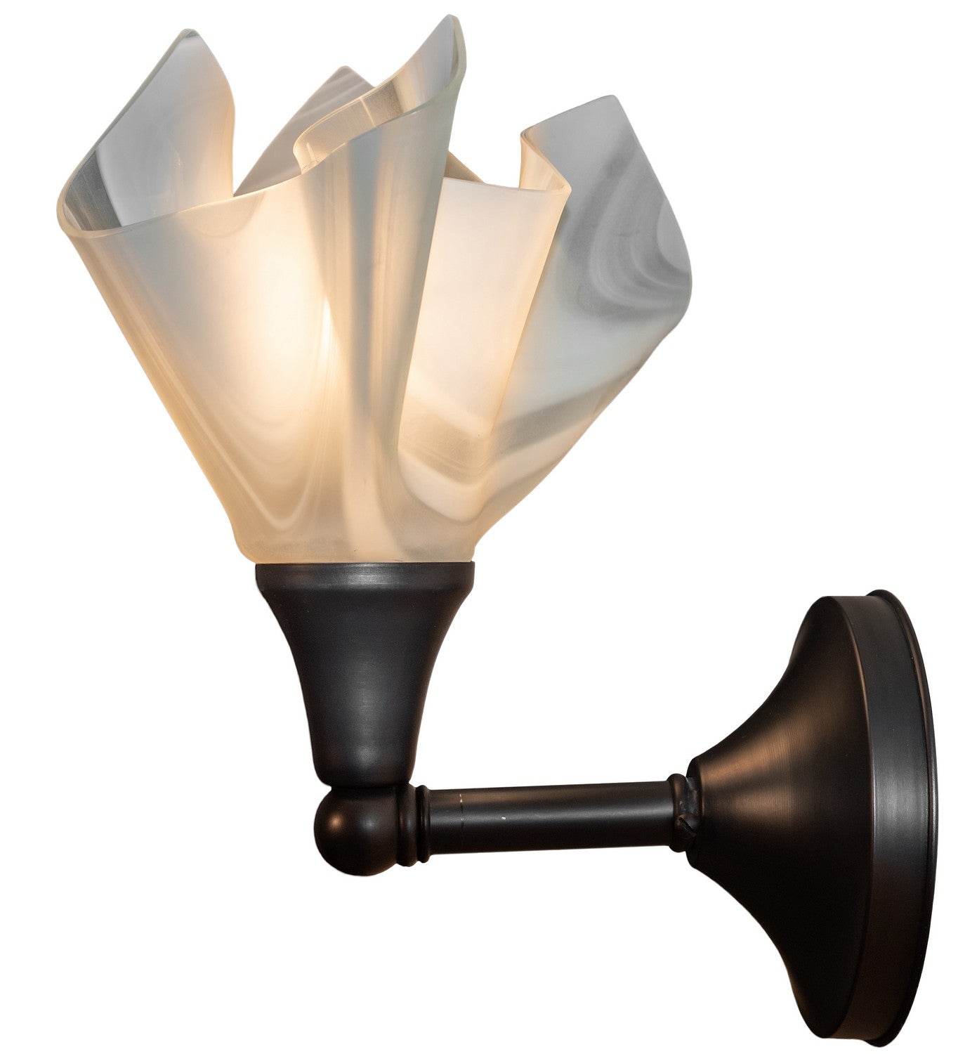 Meyda Tiffany - 71397 - One Light Wall Sconce - Metro - Craftsman Brown