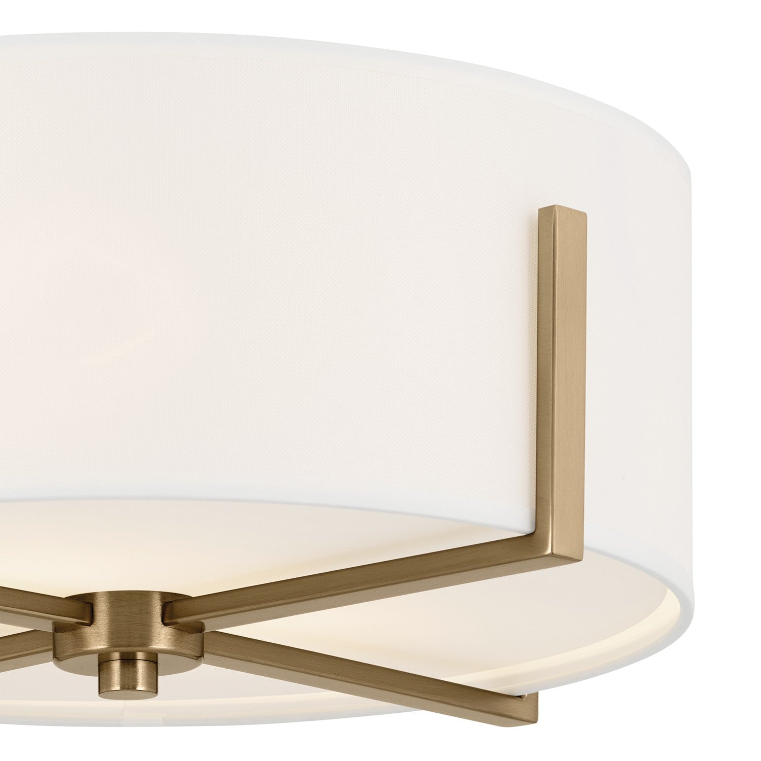 Kichler - 52593CPZ - Two Light Flush Mount - Malen - Champagne Bronze