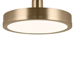 Kichler - 52589CPZ - LED Semi Flush Mount - Riu - Champagne Bronze