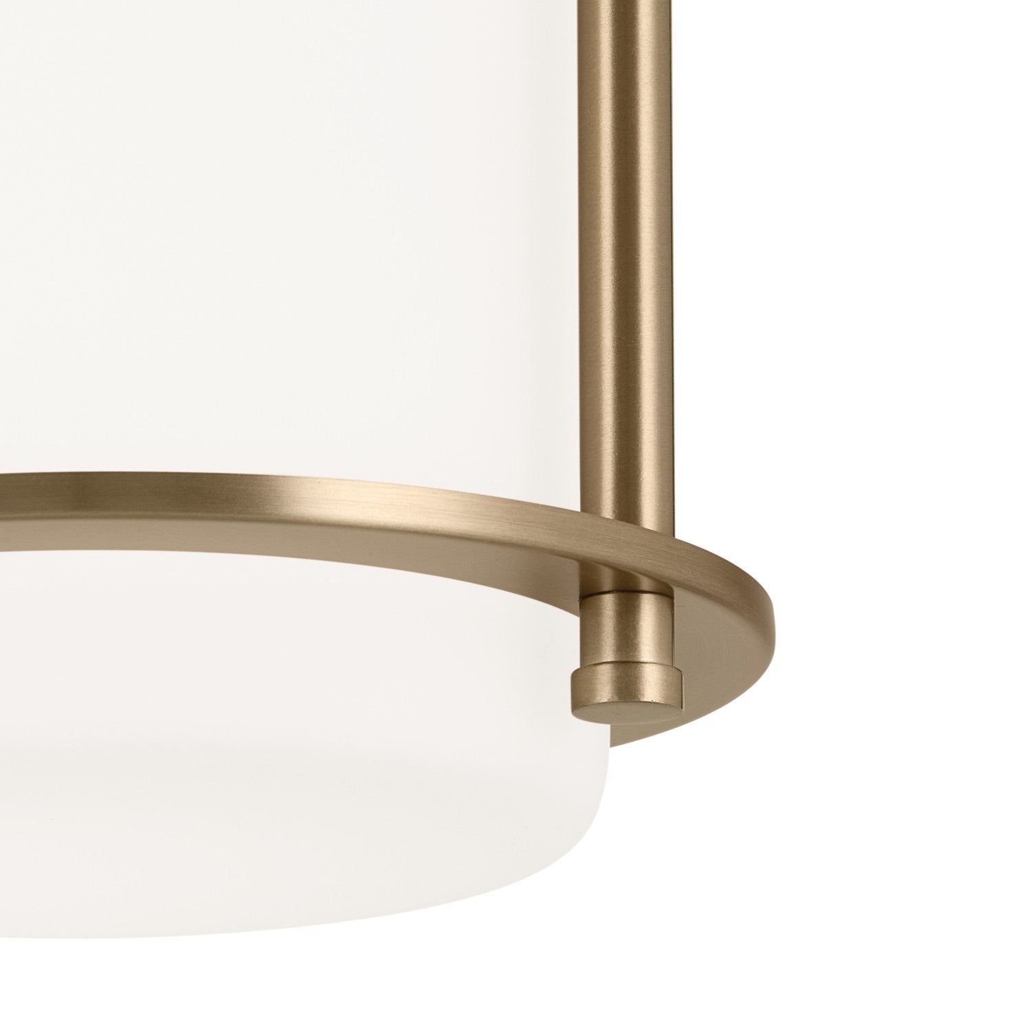 Kichler - 52596CPZ - One Light Flush Mount - Brit - Champagne Bronze