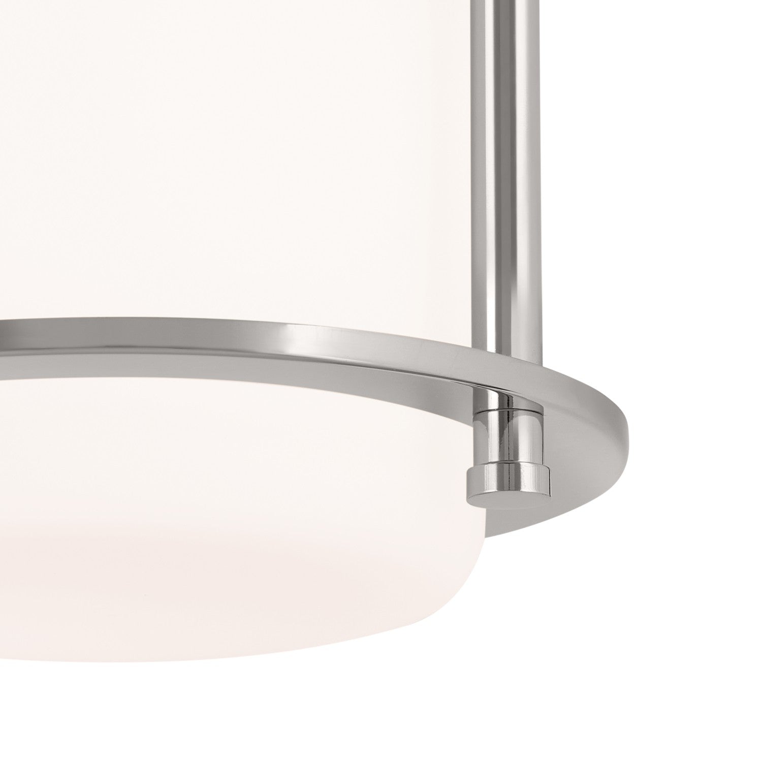 Kichler - 52596PN - One Light Flush Mount - Brit - Polished Nickel