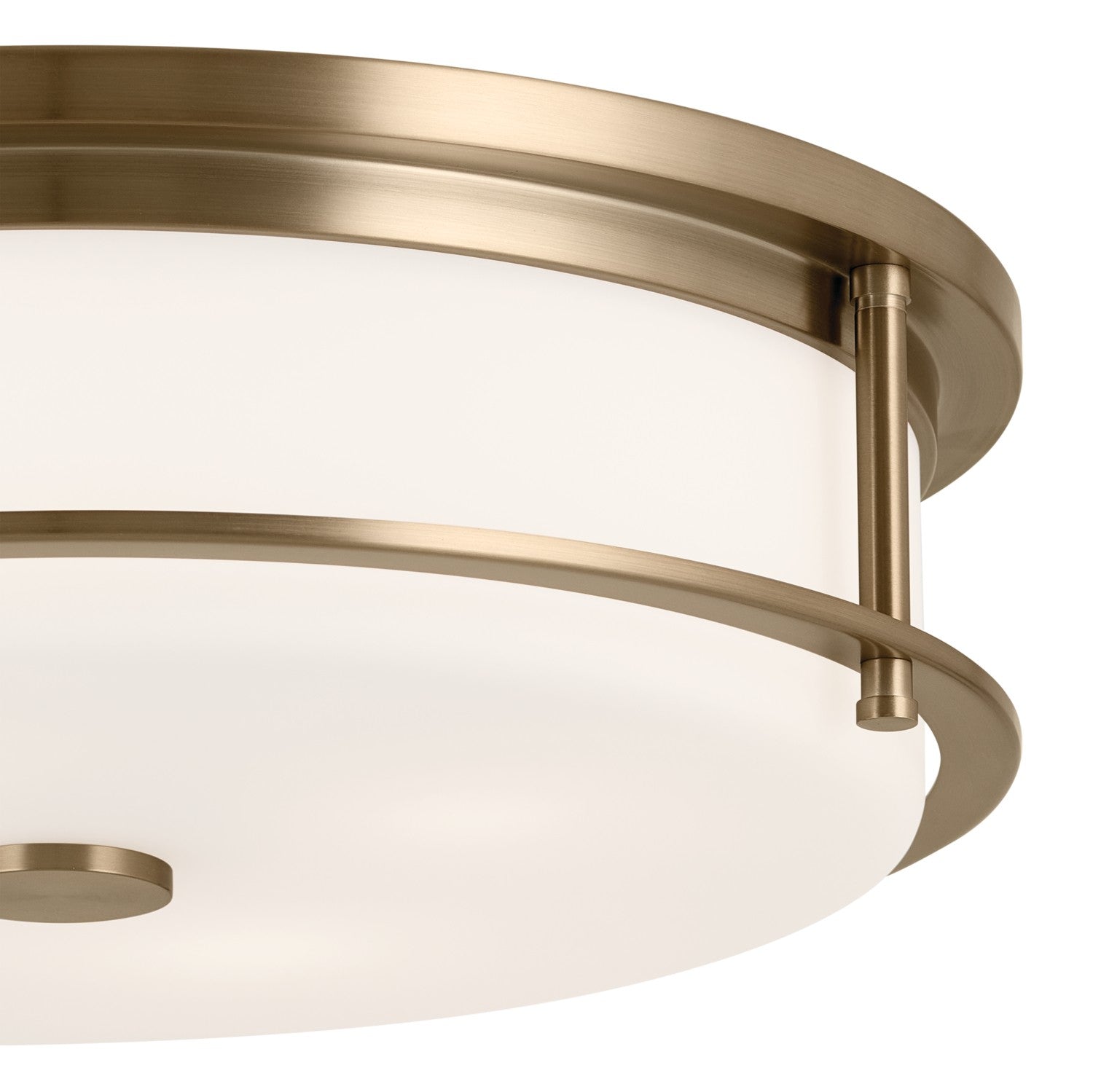 Kichler - 52597CPZ - Four Light Flush Mount - Brit - Champagne Bronze