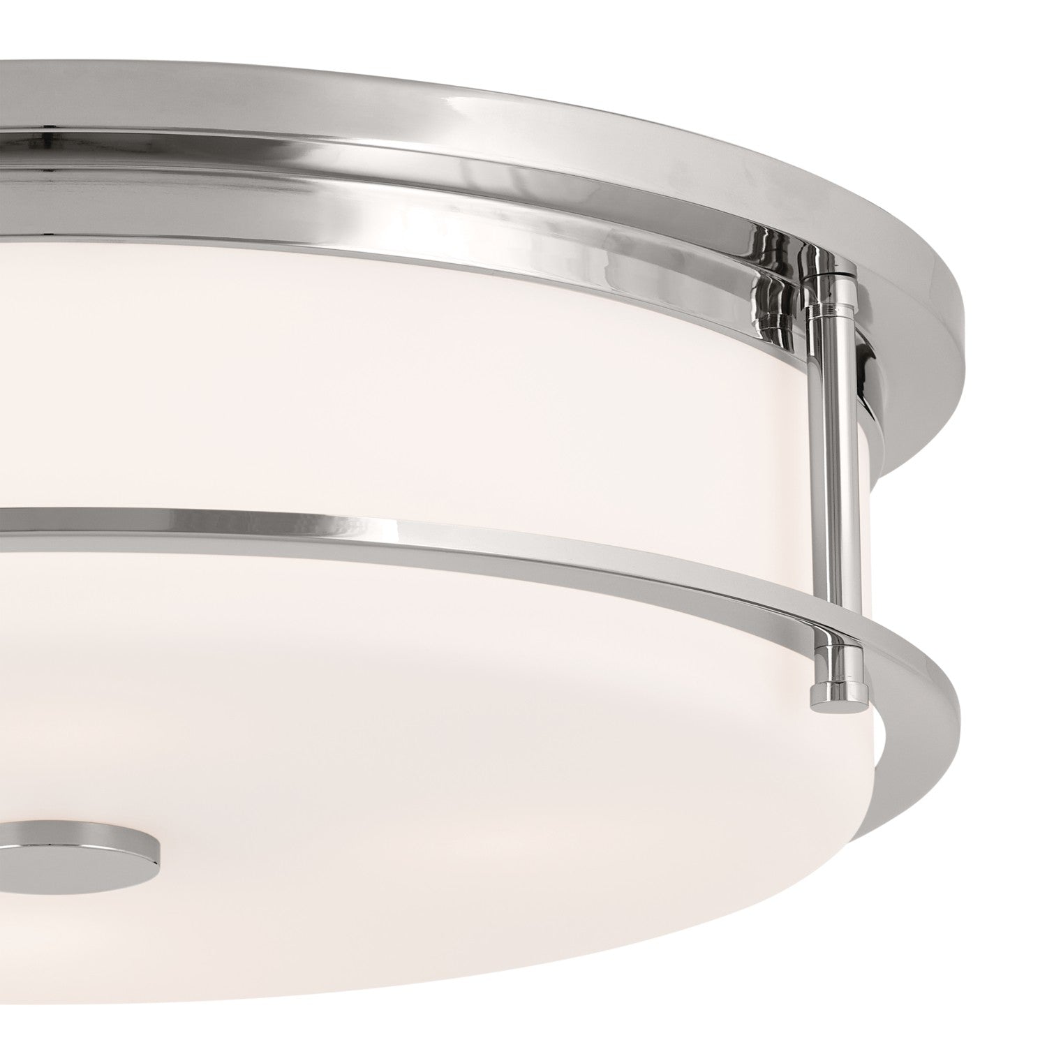 Kichler - 52597PN - Four Light Flush Mount - Brit - Polished Nickel