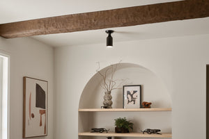 Kichler - 52598BK - One Light Semi Flush Mount - Sisu - Black