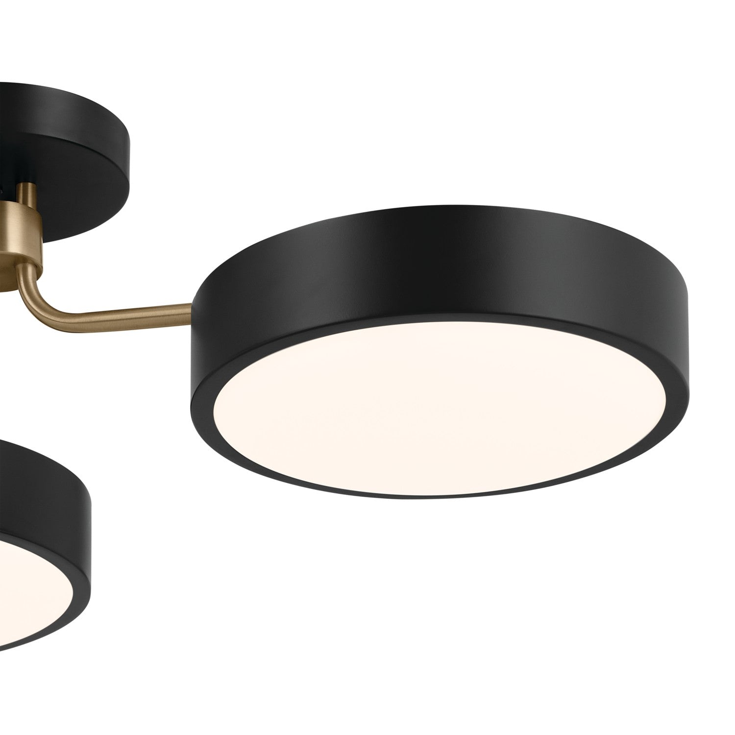 Kichler - 52604BKCPZ - LED Semi Flush Mount - Sago - Black