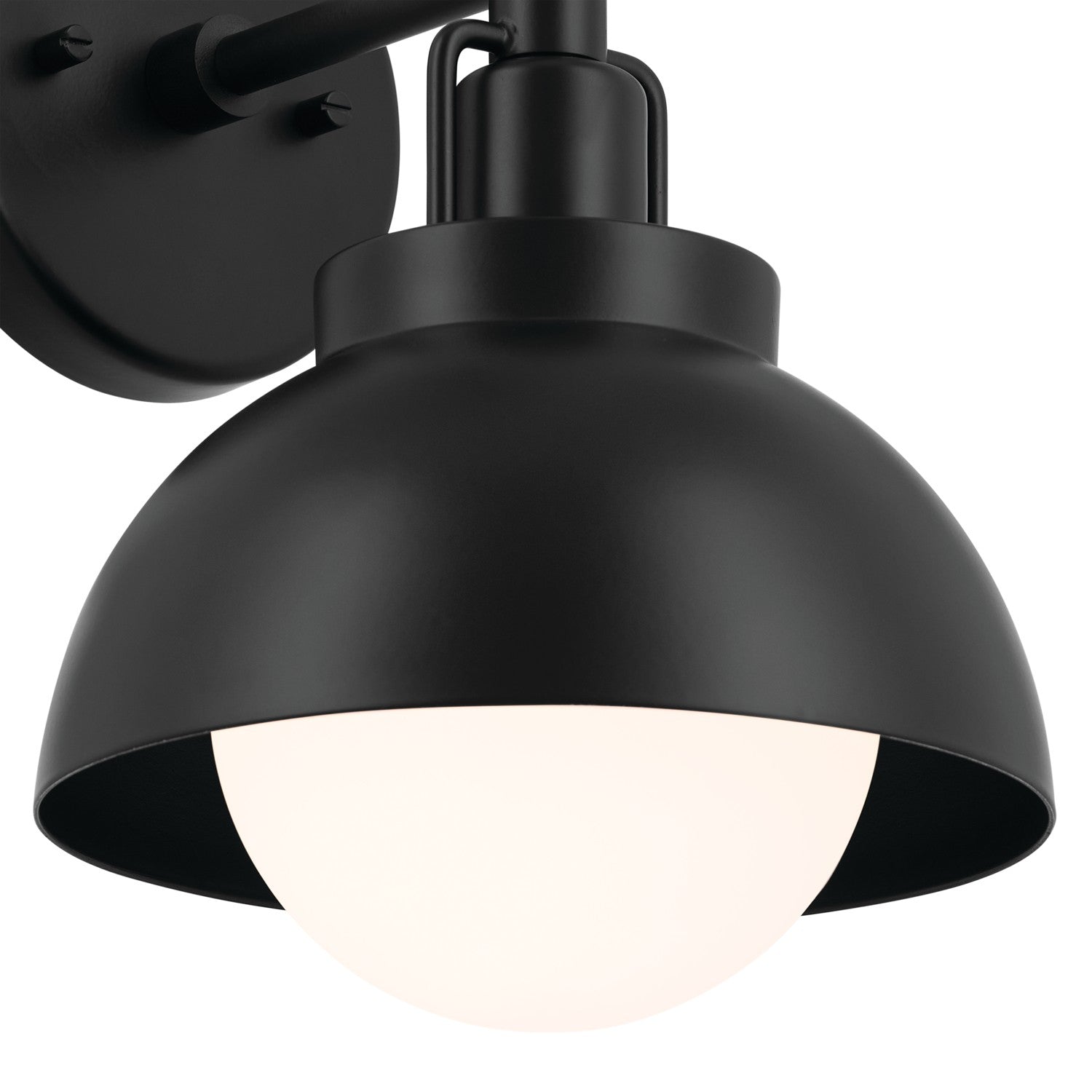 Kichler - 52601BK - One Light Semi Flush Mount - Niva - Black